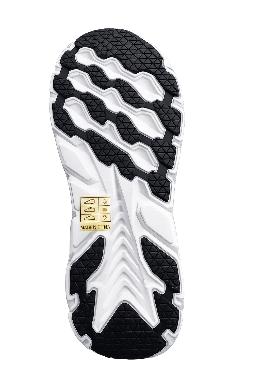 HOKA-Chaussures de sport unisexes légères et confortables – Idéales pour la marche et le running (Noir)