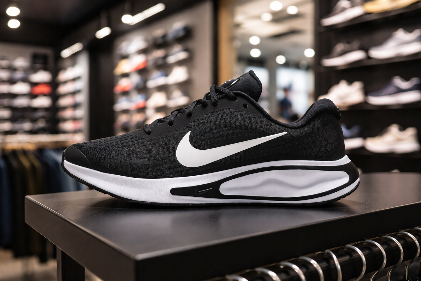 NIKE – JUST DO IT | Noir profond – Chaussures de sport élégantes